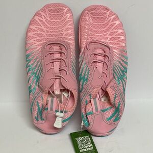 Hike Barefoot Pink and Green Women's Shoes 8.5/9 Brand New